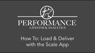 How To Load amp Deliver with the Scale App [upl. by Atis]