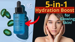 My 5 in 1 Hydration Experiment with Belif Aqua Bomb Changed My Face [upl. by Eihtur]