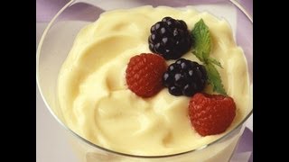 How To Make Easy Homemade Vanilla Custard From Scratch [upl. by Lolita]