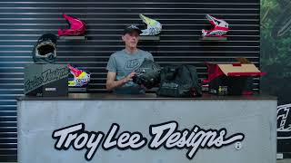 Troy Lee Designs D4 Helmet Unboxing  croozecomau [upl. by Greyson607]