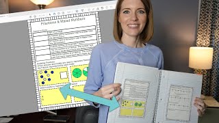 How to Make INTERACTIVE NOTEBOOK using PDF pages – interactive notebooks for the classroom [upl. by Airamat]