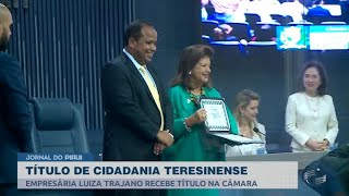 Luiza Trajano recebe título de cidadania [upl. by Ymme295]