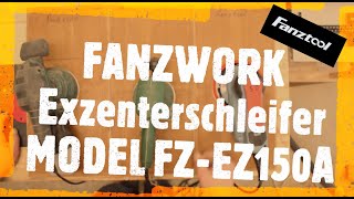 FANZWORK Exzenterschleifer vs Parkside amp Bosch  Vergleich und Test FANZWORK eccentric sander Test [upl. by Aerdnua]