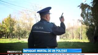 Un poliţist din Târgovişte a împuşcat mortal un bărbat [upl. by Ainomar]