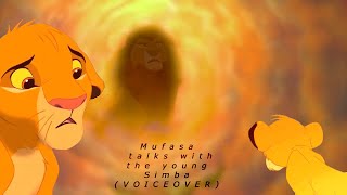 Mufasa talks with the young Simba  Kimba VOICEOVER [upl. by Navaj]