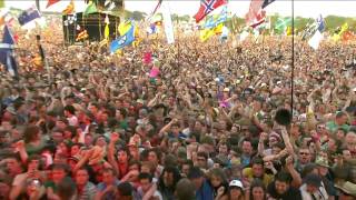 Kasabian  Fire  Live Glastonbury 2009 [upl. by Nunciata446]