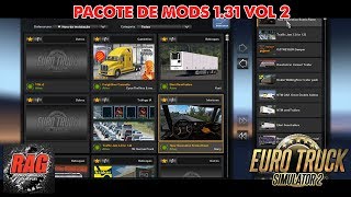 ETS2  Pacote de Mods 131 Volume 2 [upl. by Auqemahs842]