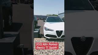 2021 Alfa Romeo Stelvio Ti Sport  White [upl. by Mabel]