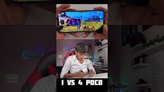 3 finger handcam gameplay solo vs squad poco x3 pro 60fps 120hz 360hz game turbo SD860 Prosecser 4kr [upl. by Mable]