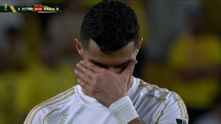 Cristiano Ronaldo Tonight with Al Nassr vs Al Taawoun  Kings Cup  1080i HD [upl. by Tocci802]