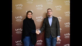 Podpis zmluvy ŠVK Tatran a UMB Banská Bystrica [upl. by Airottiv]