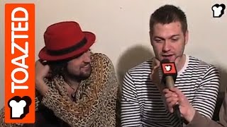 Kasabian Interview with Tom Meighan and Sergio Pizzorno Part 1 Toazted [upl. by Rani721]