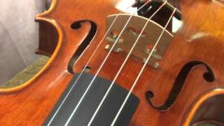 Inserting a Violin Soundpost [upl. by Dyolf]