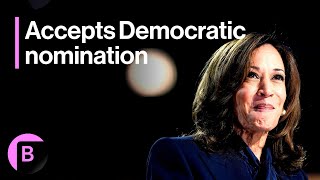 Kamala Harris Accepts Democratic Nomination for President [upl. by Ketchan]