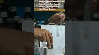 xanthoproteic test reaction of protein with nitric acid shorts viral  subscribe chemistry fun [upl. by Korey836]