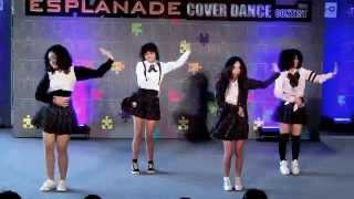 140517 Hylobates cover fx  Intro  Rum Pum Pum Pum Esplanade Cover Dance Contest Audition [upl. by Kesia21]