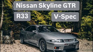 Nissan Skyline GTR R33 Vspec [upl. by Siurad]