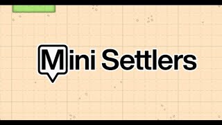 【Mini Settlers】たまには街づくりするもん【steam】 [upl. by Norval]