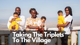 Taking Triplets To The Village For The First Time [upl. by Levania]