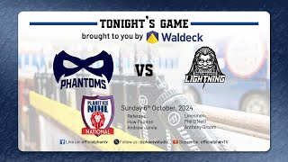 Game Highlights Phantoms vs Lightning 06 Oct 24 [upl. by Publus]