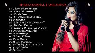 Shreya Ghoshal Tamil Hits  Shreya Ghoshal All Time Favourite Tamil Playlist Audio Jukebox DJ Beast [upl. by Akiehsat]