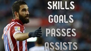 Arda Turan  SkillsGoalsAssists and Passes  20142015 [upl. by Mharg]