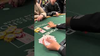 KK vs AK à la bulle sur 1500 Monster Stack wsop2024 [upl. by Upshaw]