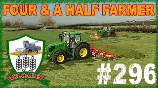 LS22🚜Mit Mad im Akkord 296🔥Four amp a half Farmer🔴HD📽 [upl. by Warfore]