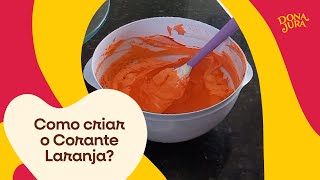 Como criar o corante laranja  Cacau Foods [upl. by Laurance86]