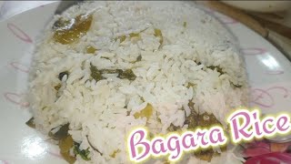 How to Make Perfect Bagar rice  Bagara rice in Pressure Cooker Cooking bagara rice [upl. by Nimrahc17]