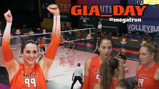 Aksi GIOVANNA MILANA Gia di liga volley ball USA [upl. by Doris249]