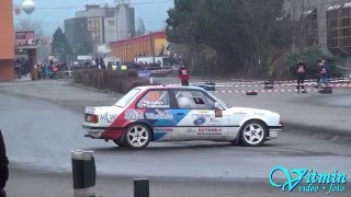 Martin Kučera a Silvie Hlavičková  BMW 318iS  Mikuláš Rally Slušovice 2015 [upl. by Yanal872]