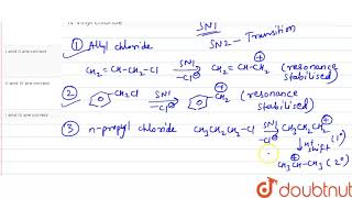 Which of the following can undergo nucleophilic substitution under ordinary conditions [upl. by Georgiana]