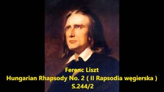 Liszt  Hungarian Rhapsody No 2 II Rapsodia węgierska  Magyar rapszódia  S2442 [upl. by Tripp316]