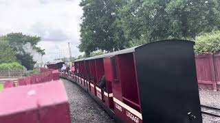 Bonnie Dundee Departs Cleethorpes leisure centre Cleethorpes light coast railway [upl. by Riggs]