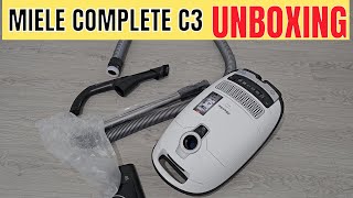 Miele Complete C3 Unboxing  Setup amp Demo Video  First Cylinder Vaccum  Unbox With Me [upl. by Dilisio237]