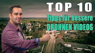 TOP 10 🎬 Tipps für professionelle Drohnen Videos [upl. by Kirwin]