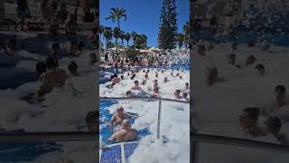 Foam Party at The Tigotan Hotel Playa de Las Americas Tenerife [upl. by Chet201]