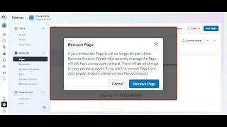 How to Remove Facebook Page from Business Manager 2023  StepbyStep Guide [upl. by Betsey892]