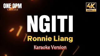 Ngiti  Ronnie Liang karaoke version [upl. by Llenrep]