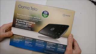 Ooma Telo  Unboxing  Français [upl. by Htinek]