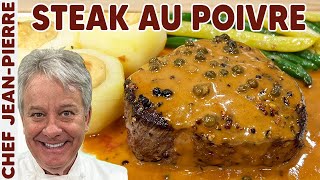 My Favorite Sauce for a Steak  Chef JeanPierre [upl. by Dincolo42]