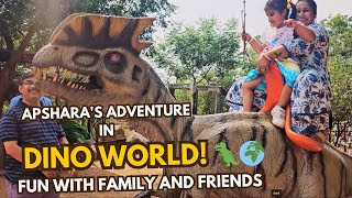 Apsharas Adventure in Dino World 🦖🌍 Fun with Family and Friends dinosaurlovers adventure fun [upl. by Hairam10]