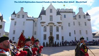 The Atholl Highlanders Parade 2023  March Past [upl. by Perni]