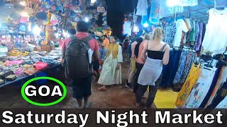 Russian Tibetan Market In GOA  Saturday Night Market [upl. by Debbra]