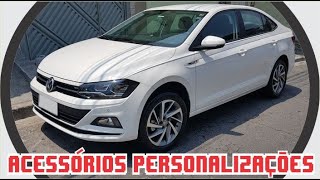 ACESSÓRIOS PARA VW VIRTUS [upl. by Anerac]