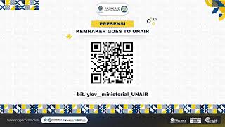 Kemnaker Goes To Unair 22 Oktober 2024 [upl. by Chatterjee]