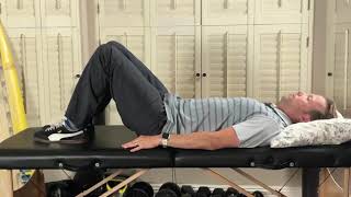 Hooklying Hip abduction  Adduction [upl. by Ernesta]