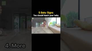 5 Baby Signs You Should Teach Your Baby [upl. by Hasile134]