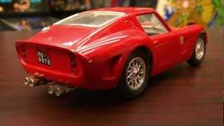 CGR Garage  1962 FERRARI 250 GTO Bburago 124th scale car review [upl. by Luahs946]